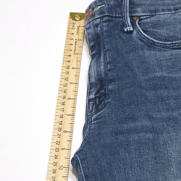 Mother Women The Looker Skinny Jeans Sz 29 Groovin High Rise Medium Wash Stretch - Picture 9 of 15